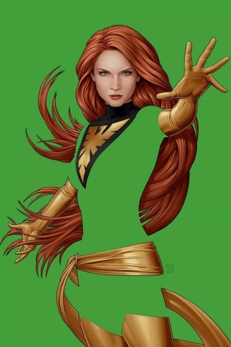 X MEN 19 🚨🔥 JOHN TYLER CHRISTOPHER JTC PHOENIX GREEN NEGATIVE VARIANT