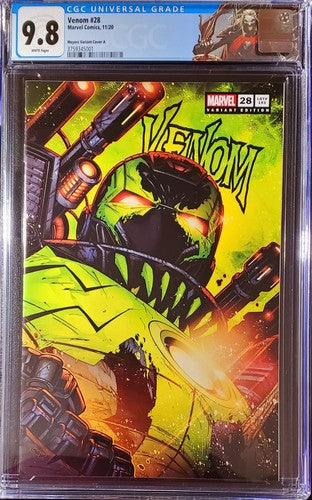 π₯π¨ Venom #28 CGC 9.8 Jonboy Meyers Variant Cvr A Trade Virus πΈοΈ Knull crain