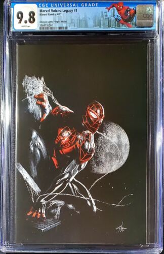 π₯π¨ MARVEL'S VOICES: LEGACY #1 CGC 9.8 DELL'OTTO VIRGIN π₯ crain skan gleason