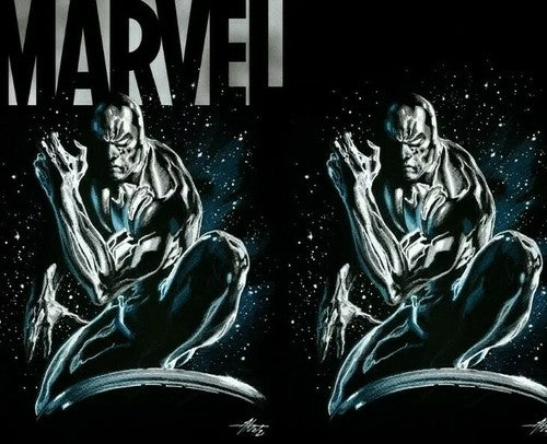 π₯π¨ MARVEL 6 DELL OTTO SILVER SURFER 1 VIRGIN TRADE SET π₯ crain