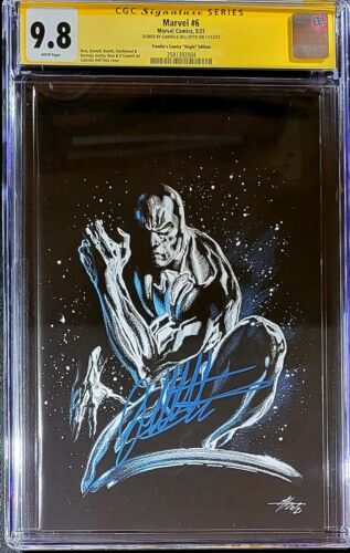 π₯π¨ MARVEL 6 DELL OTTO SILVER SURFER 1 CGC 9.8 SS VIRGIN π₯ crain jtc