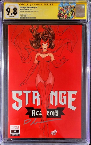 π₯π¨ Strange Academy #6 CGC SS 9.8 David Nakayama Trade Variant π₯ crain