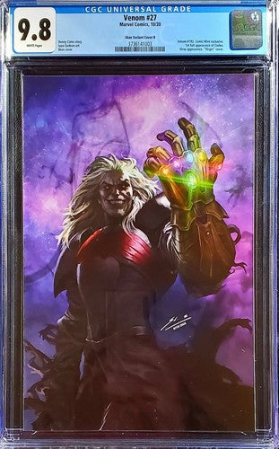 🔥Venom #27 (2020) Skan Virgin Variant CGC 9.8 Knull 1st Codex🔥