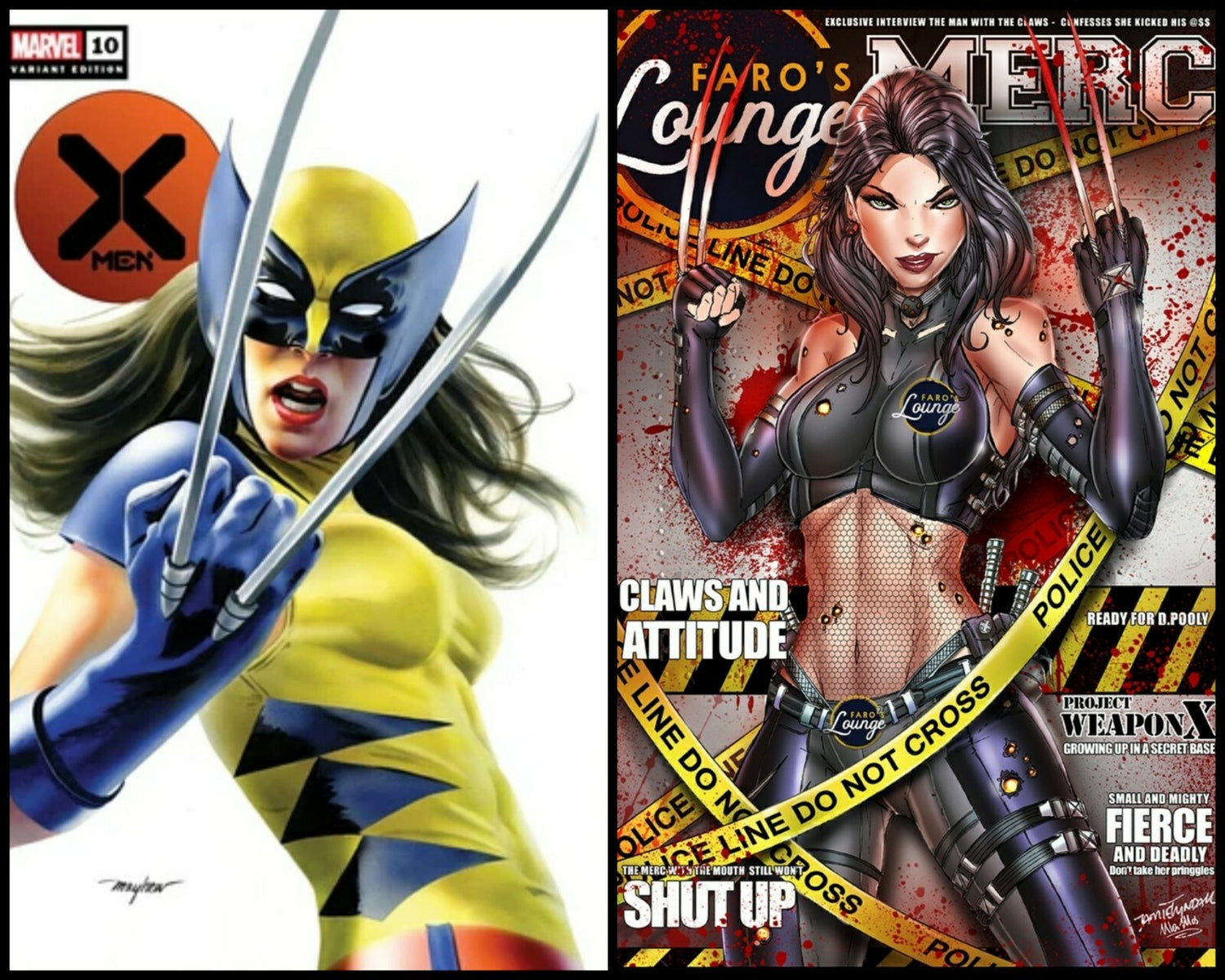 π₯ X-Men #10 Mayhew Trade π₯X23 Wolverine π₯ PREORDER π₯ Plus FARO LOUNGE MERC