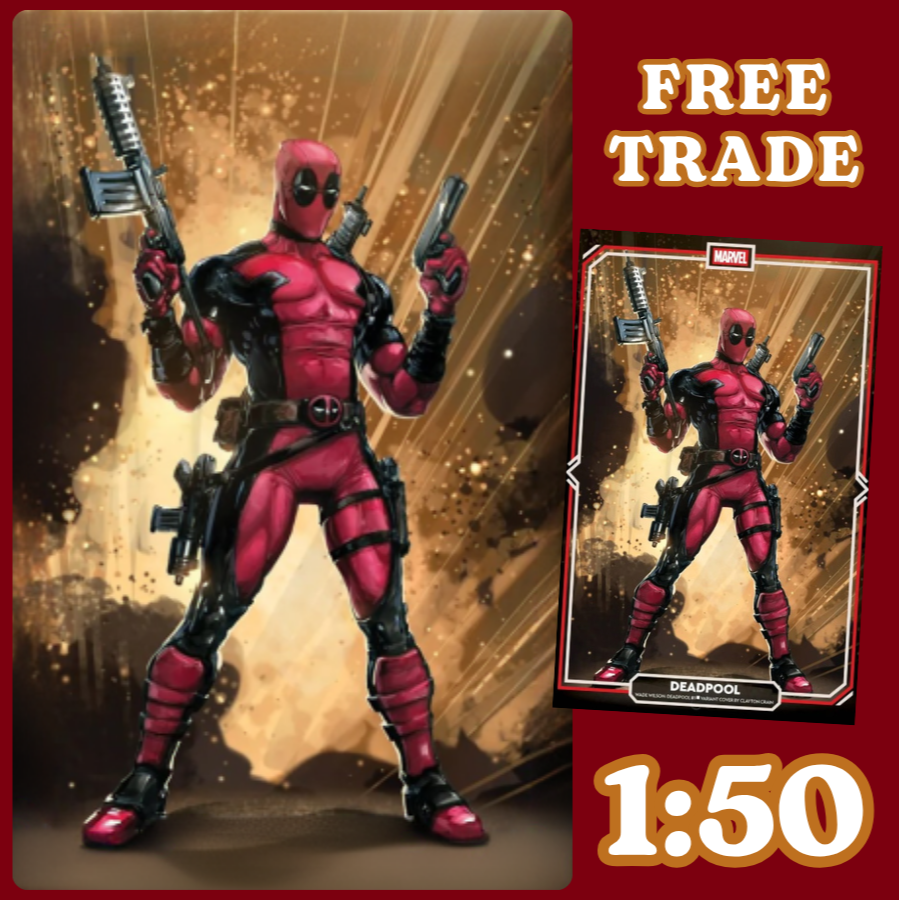 WADE WILSON: DEADPOOL #1 π₯ CLAYTON CRAIN 1:50 VIRGIN VARIANT 1:50