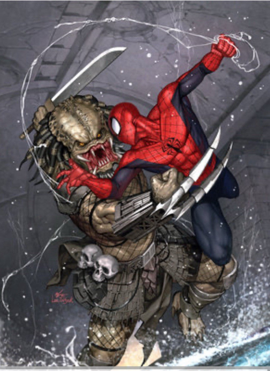 PREDATOR KILLS THE MARVEL UNIVERSE #1 INHYUK LEE 1:25 VIRGIN 2ND PRINT VARIANT