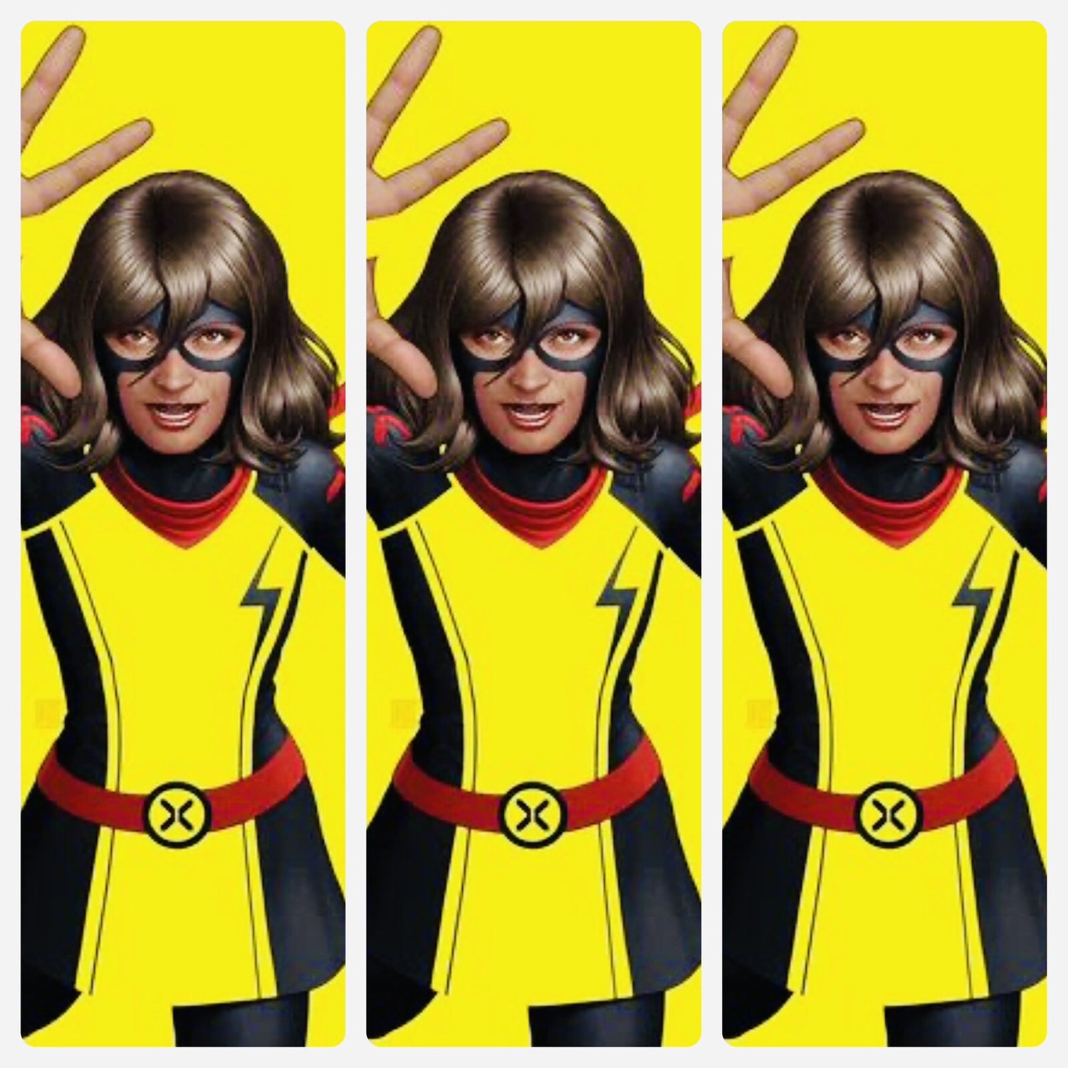 🔥🕸️ AMAZING SPIDER-MAN #31 🔥 3 Pack 🕸️ JTC NEGATIVE SPACE 🔥 Ms Marvel