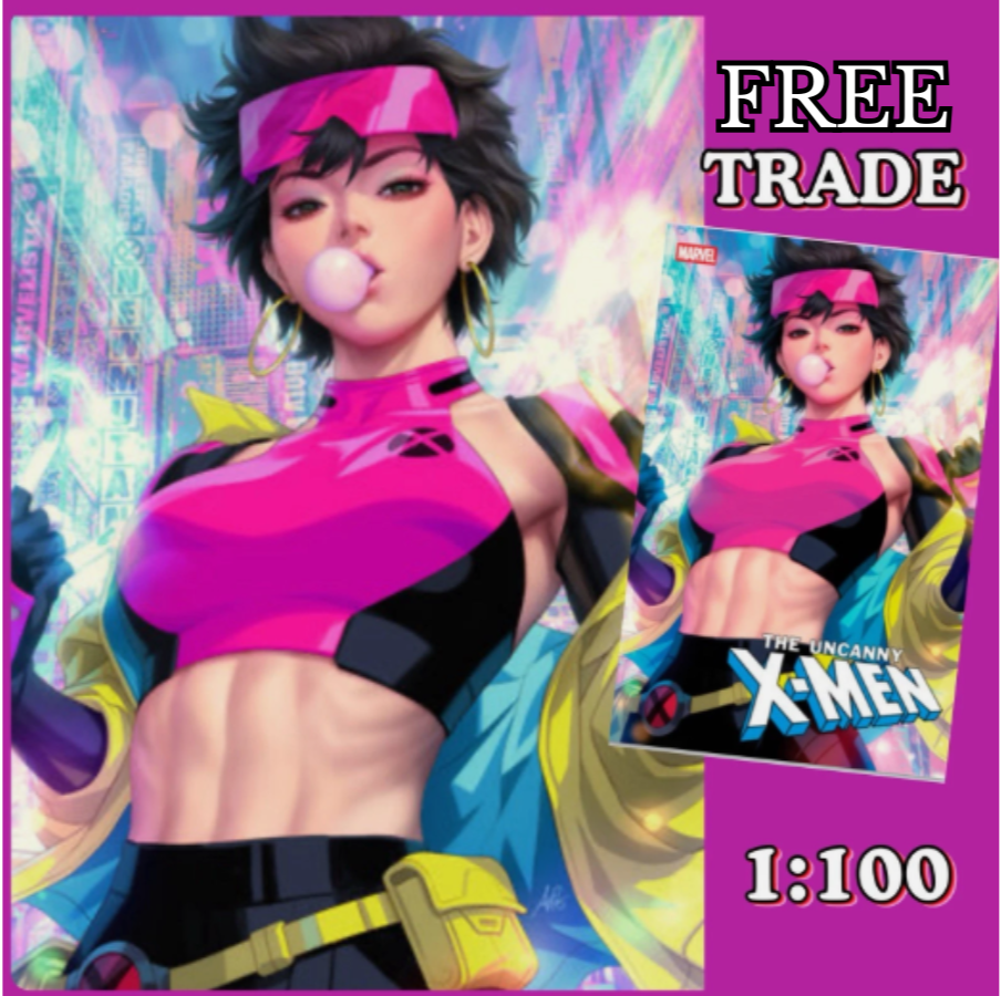 X-Men, uncanny X-Men, Jubilee, Arther’s, 1:100 incentive