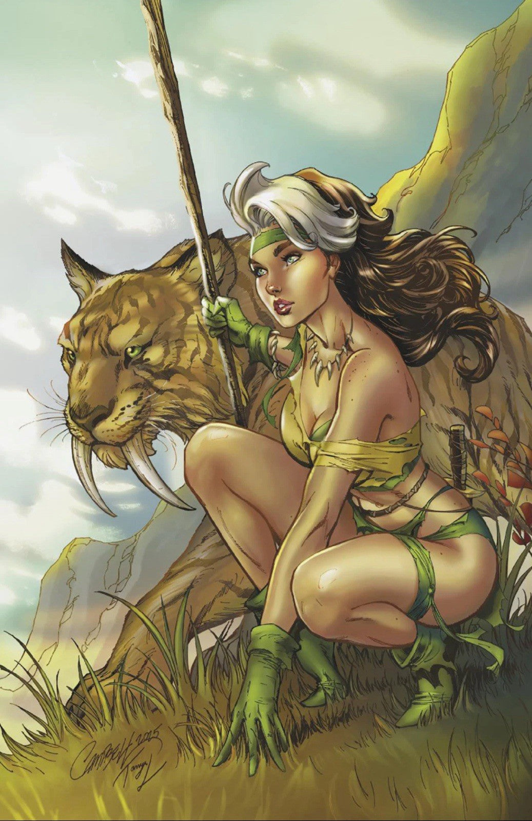 Rogue. x-men, magento, savage lands, JSC, J. Scott Campbell