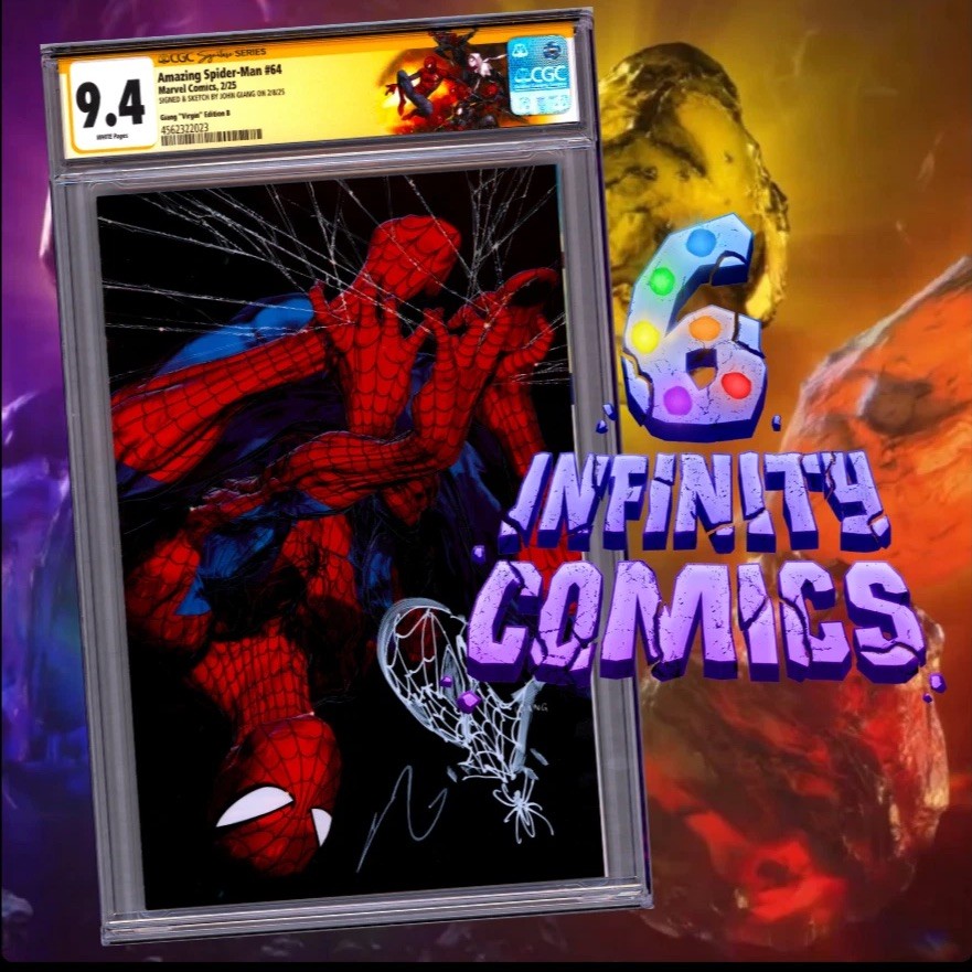 AMAZING SPIDER-MAN 64 CGC 9.4 SS🔥SIGNED & REMARKED BY JOHN GIANG - MEGACON LTD