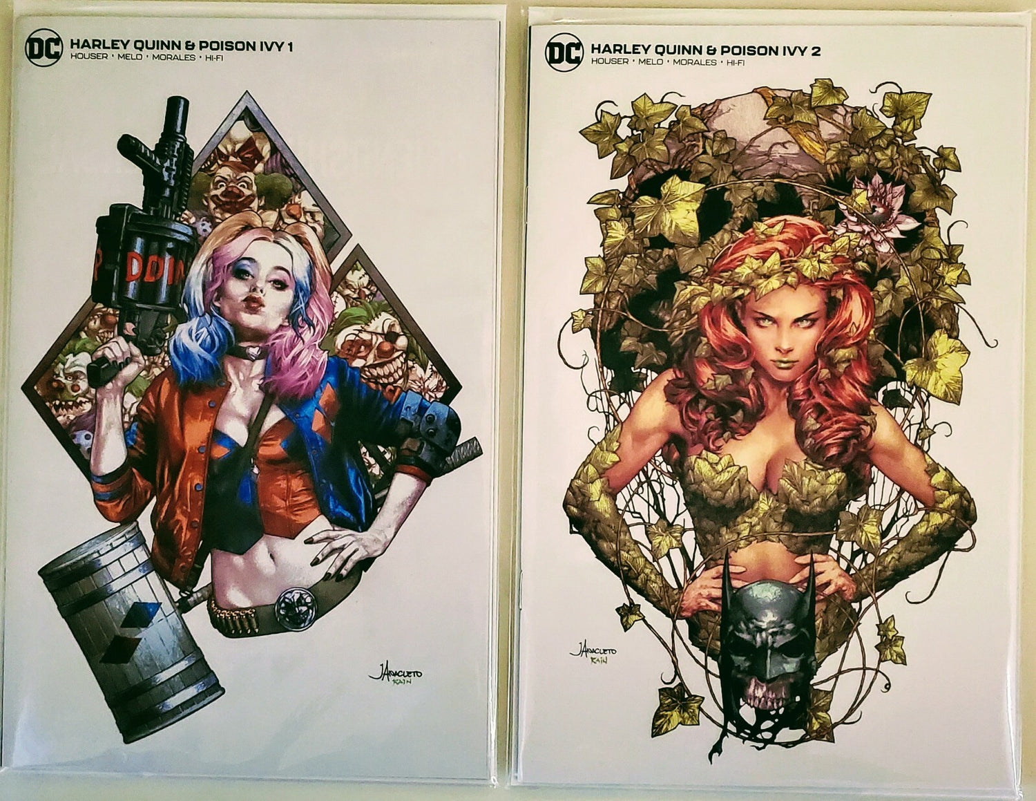 HARLEY QUINN & POISON IVY #2 (OF 6) - JAY ANACLETO MINIMAL - Poison Ivy Variant