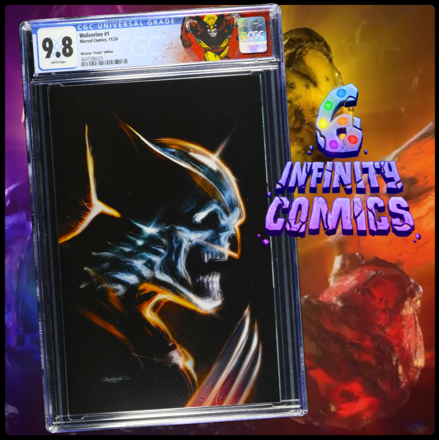 Wolverine, Patrick Gleason, virgin variant, CGC, 9.8, custom label