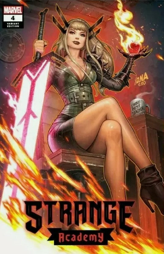 STRANGE ACADEMY #4 & #6 & #8 DAVID NAKAYAMA & ANACLETO TRADES VARIANTS