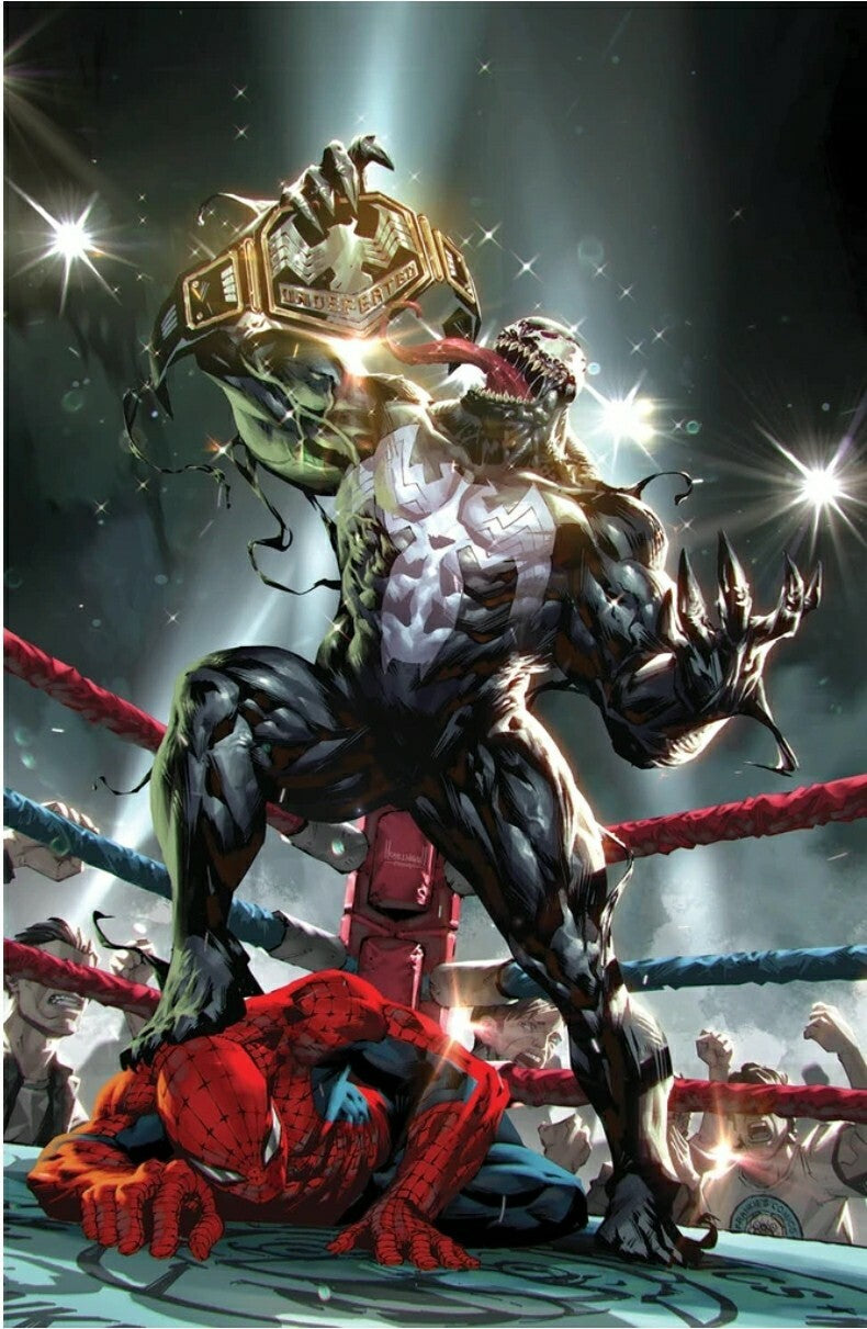 π₯ VENOM 28 KAEL NGU WWE WRESTLING VARIANT SET NM SPIDER-MAN CARNAGE KNULL VIRUS
