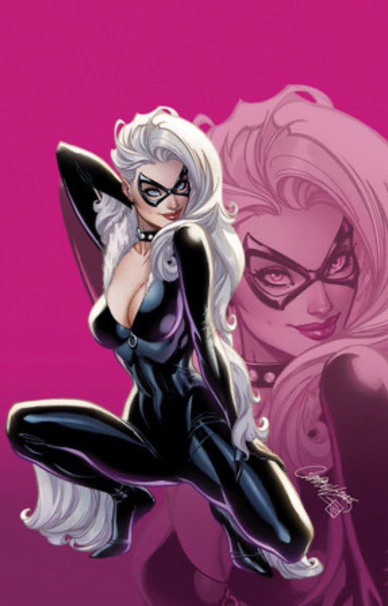 BLACK CAT #1 J. SCOTT CAMPBELL JUST SPECTACULAR COLLECTION VIRGIN VARIANT 1:100