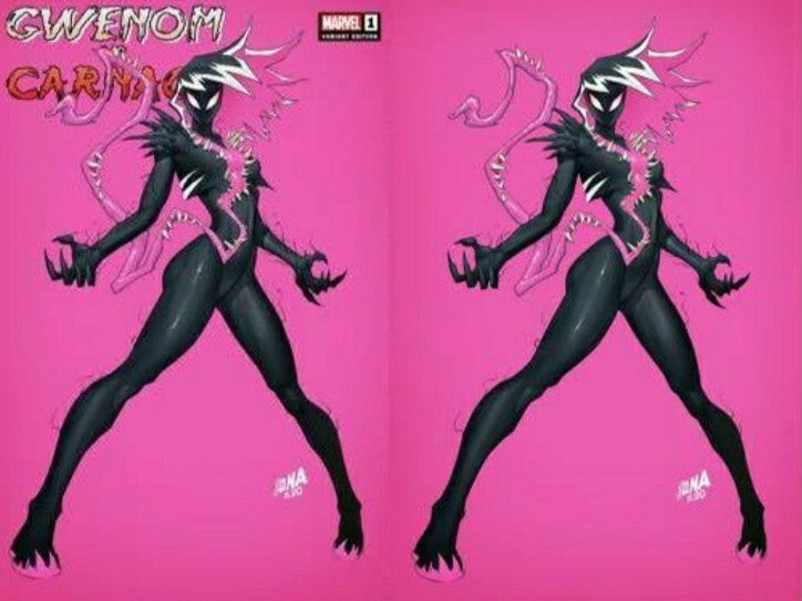 🔥KING IN BLACK GWENOM VS CARNAGE 1 Nakayama SPIDER-MAN VENOM KNULL GHOST