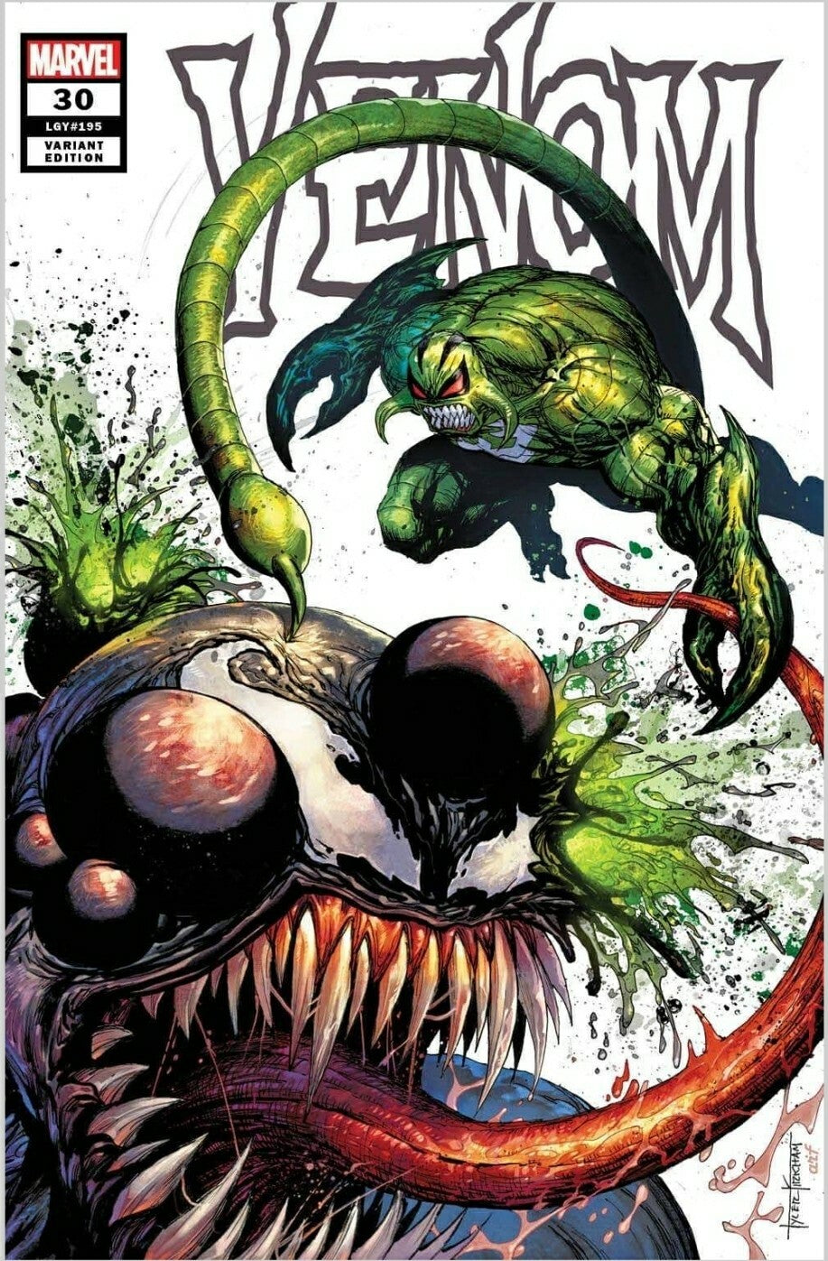 VENOM #30 TYLER KIRKHAM SET OF 2 Exclusive Secret Variants Trade + Virgin