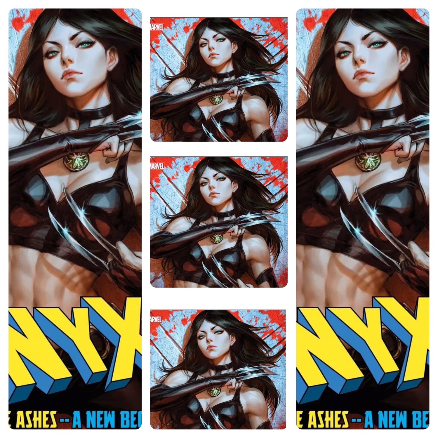 π₯ NYX #1 Stanley Artgerm Lau Variant 5 PACK PRESALE 7/24 2024 Wolverine Laura