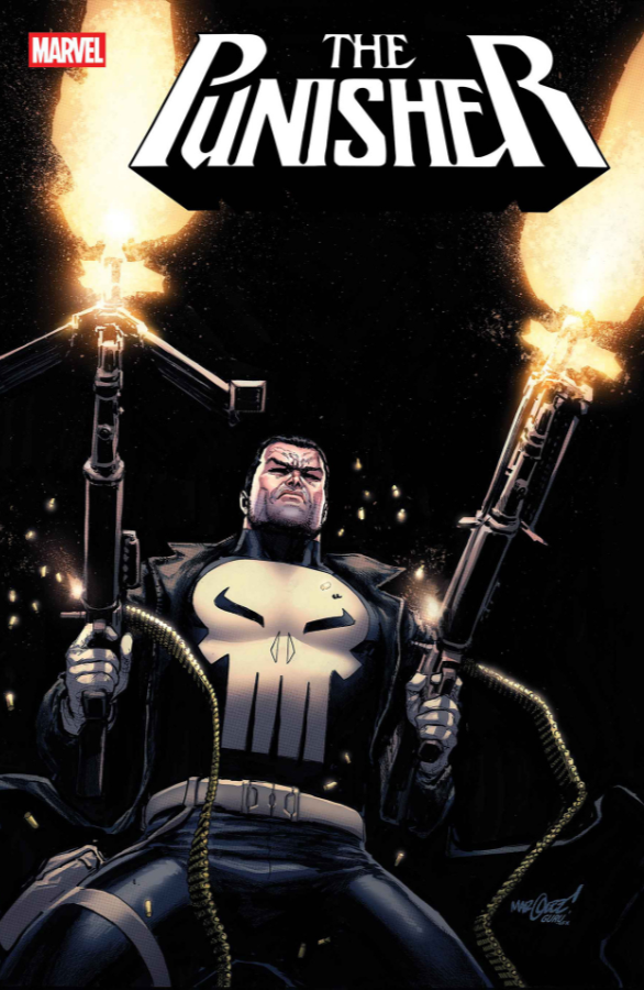 PUNISHER #1 🔥 DAVID MARQUEZ COVER A SIGNED BY BEN PERCY
