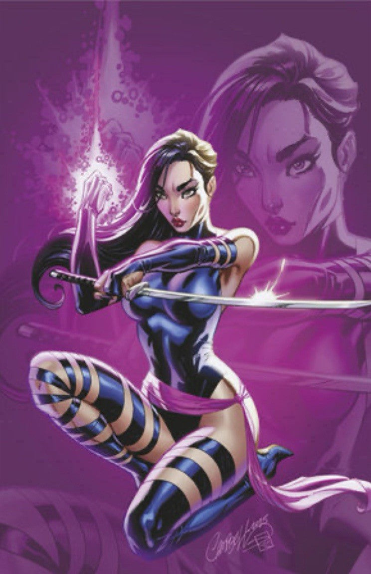 PSYLOCKE #10 J. SCOTT CAMPBELL VIRGIN 1:100 VARIANT π₯ TOPLOADER