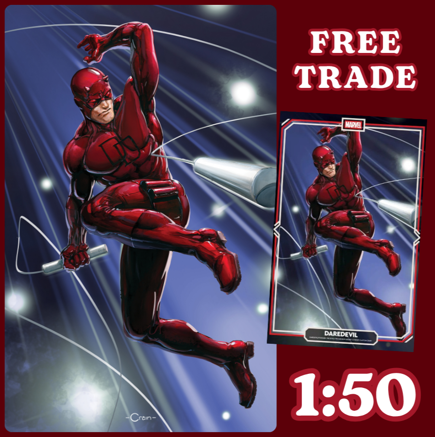 DAREDEVIL/PUNISHER: THE DEVIL'S TRIGGER #3 π₯ CLAYTON CRAIN VIRGIN VARIANT 1:50