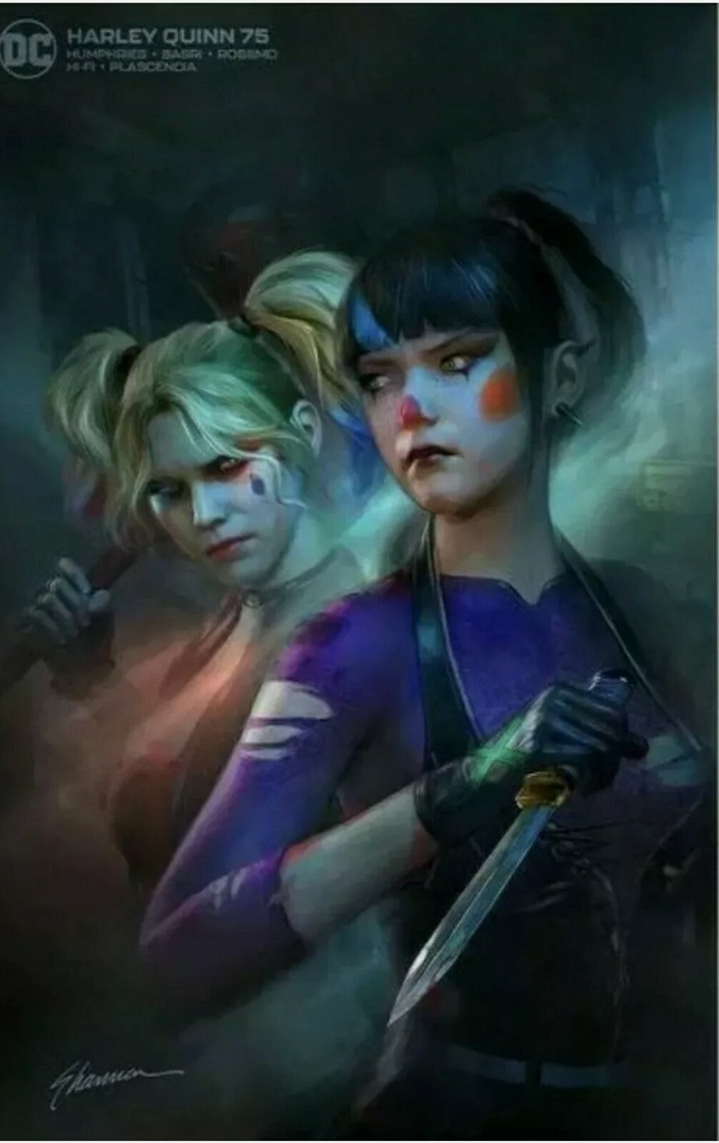 π₯ Harley Quinn #75 Shannon Maer Trade/Minimal Set - in hand π₯ Batman punchline