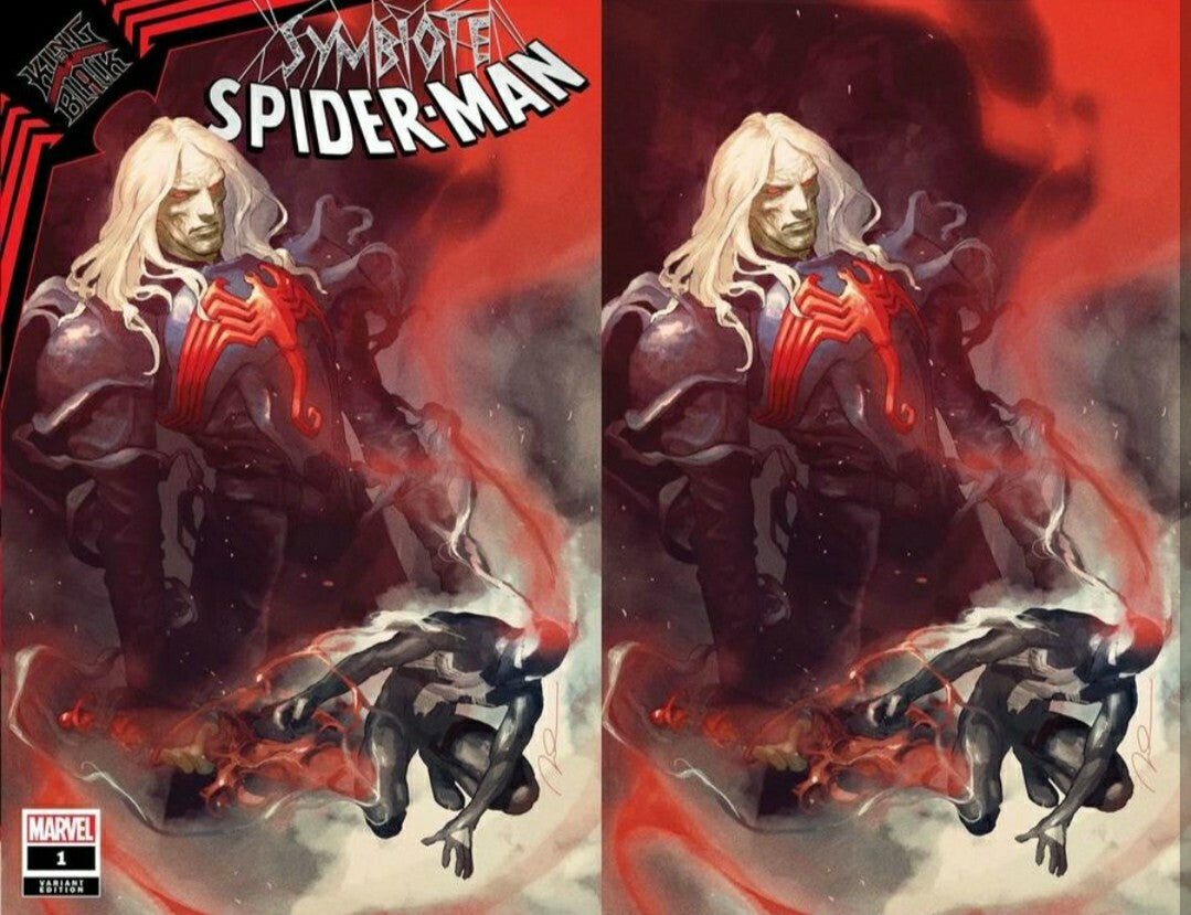 π₯ SYMBIOTE SPIDER-MAN KING IN BLACK #1 π₯ Gerald Parel variant set π₯ Miguel