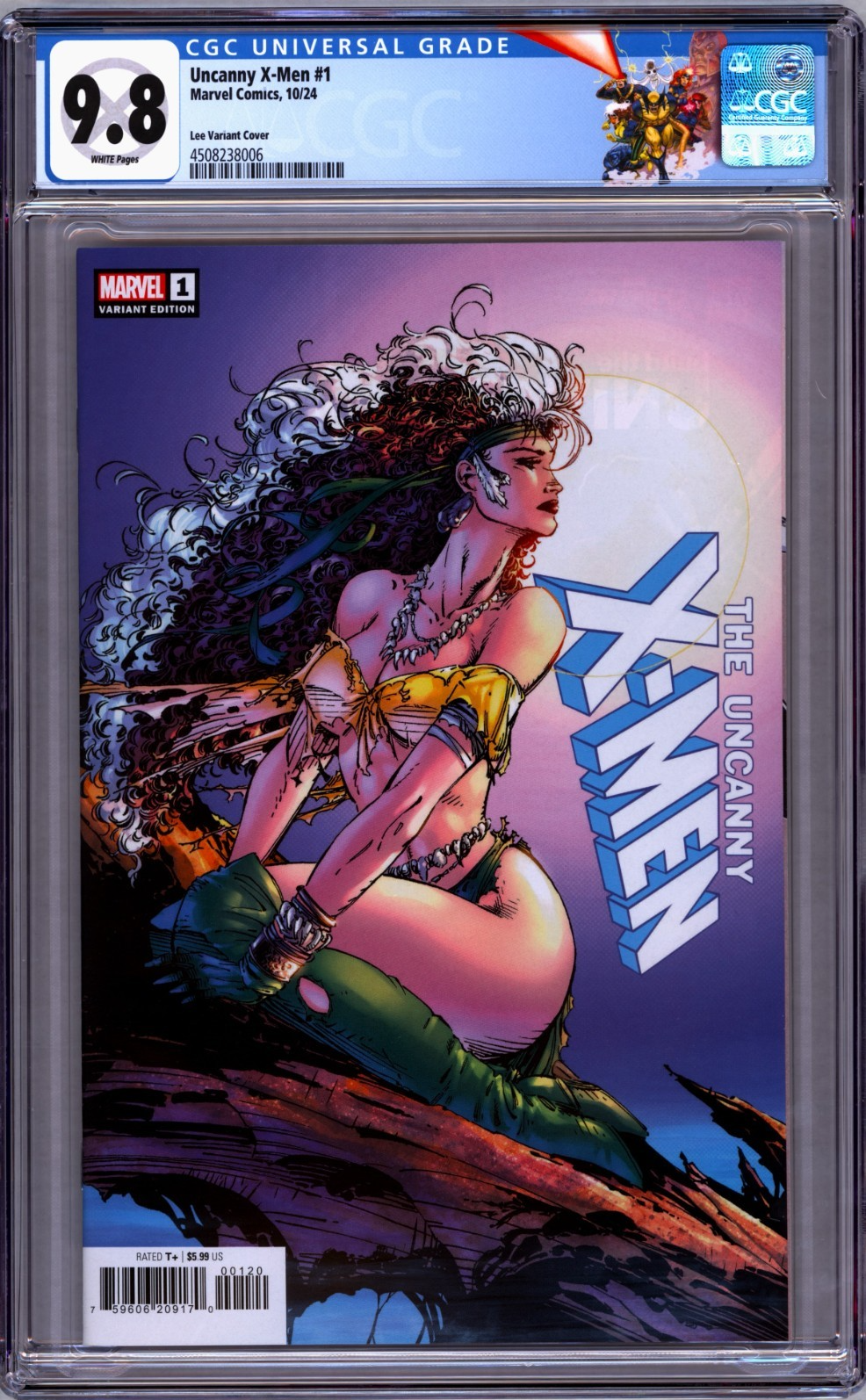 uNCANNY x-MEN, Custom label, Jim Lee, 1:100