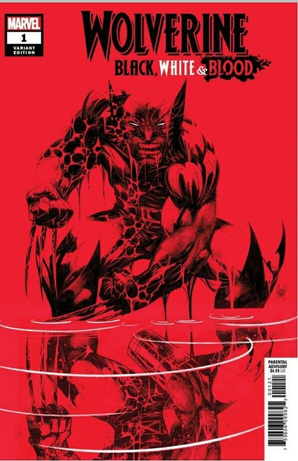 π₯ Wolverine Black, White & Blood #1 1:50 Kubert Variant Presale 11/04 π₯ jtc
