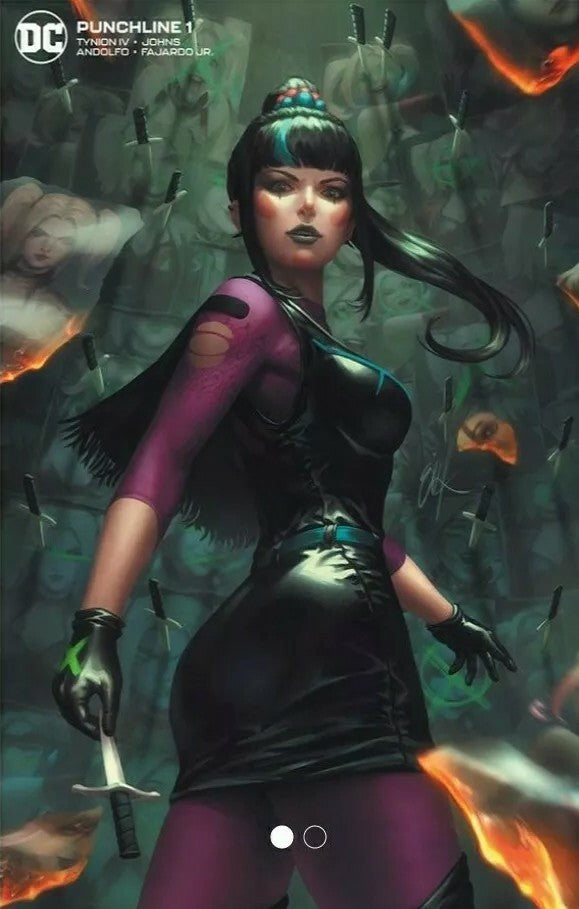 🤡 🔥 Punchline #1 EJIKURE minimal variant 🔥 Joker batman parrillo