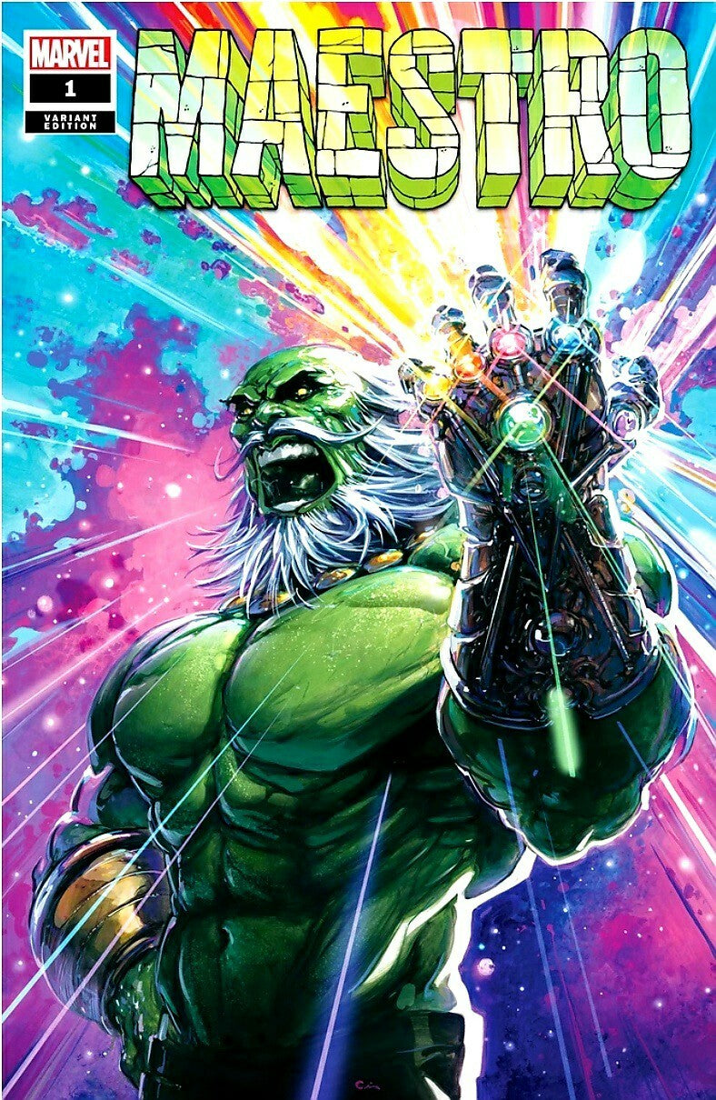 MAESTRO 1 CLAYTON CRAIN INFINITY GAUNTLET VENOM 7 HOMAGE TRADE VIRGIN