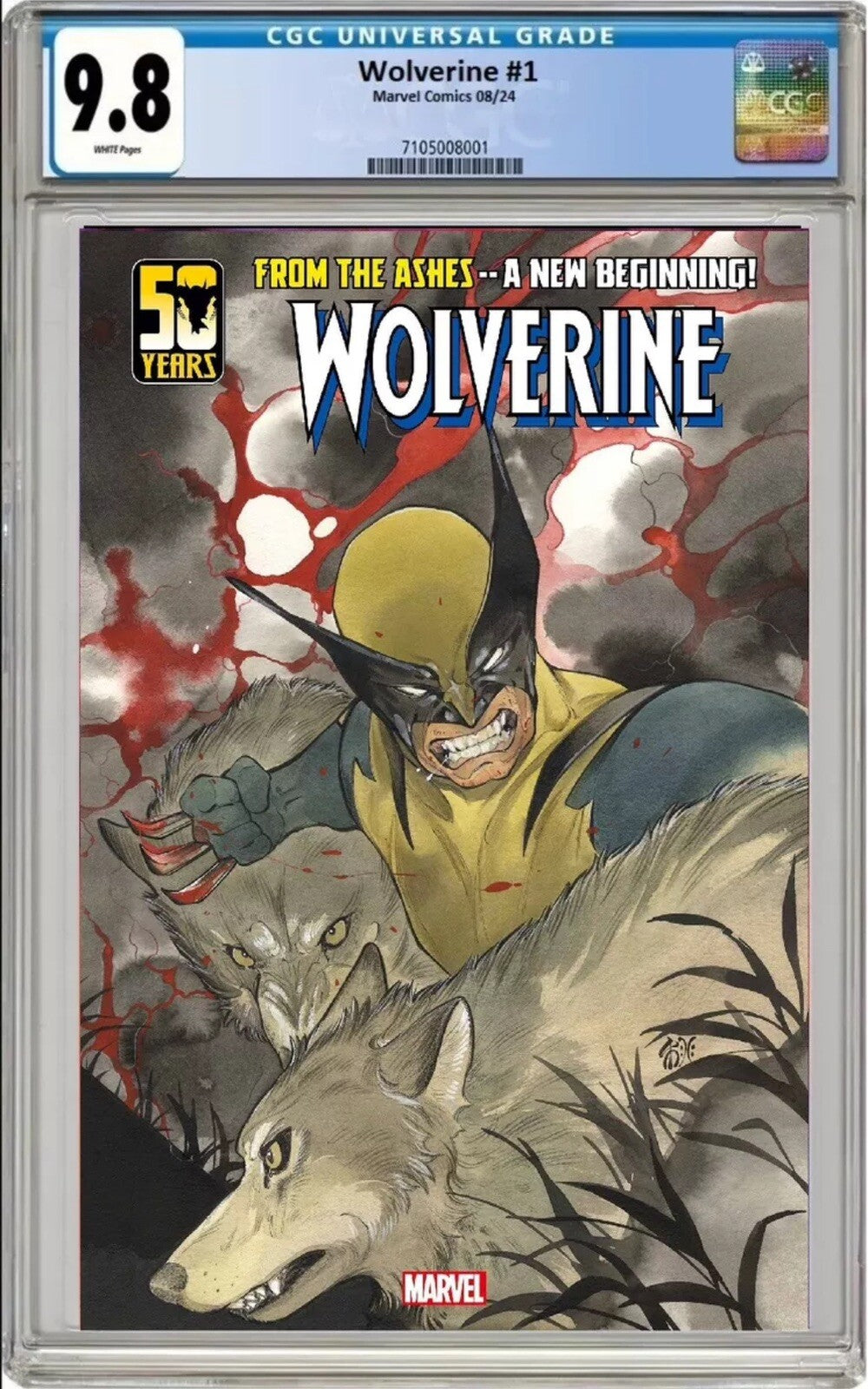 π₯ WOLVERINE #1 Peach Momoko CGC 9.8 w/ Custom Label PRESALE π₯