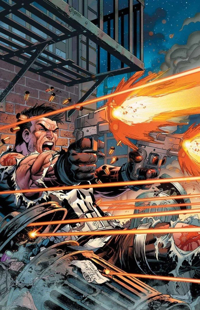 PUNISHER: RED BAND #1 TYLER KIRKHAM EXCLUSIVE COLOR VIRGIN VARIANT