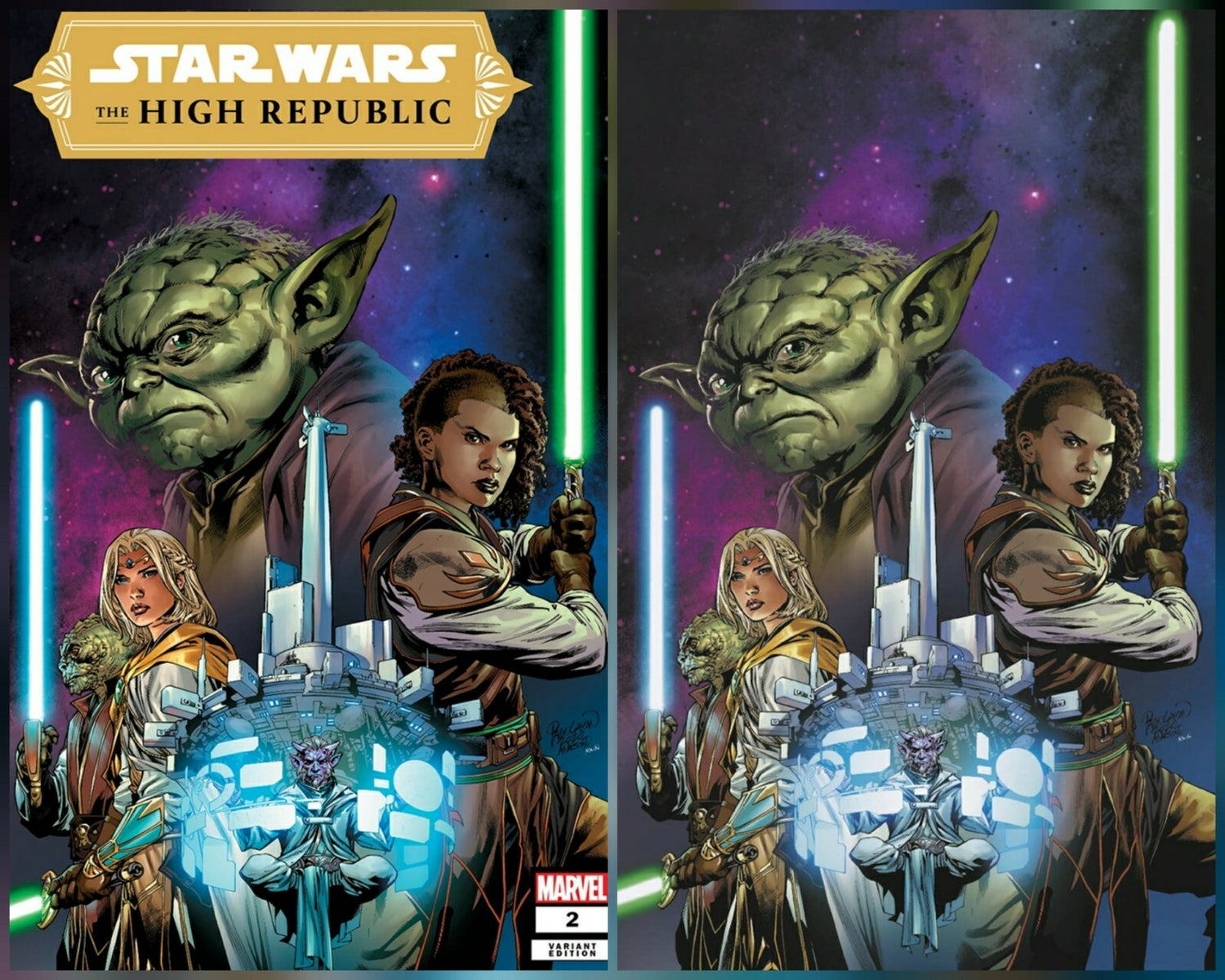 π₯π¨ STAR WARS HIGH REPUBLIC #2 Carlos Pagulayan NM crain skan