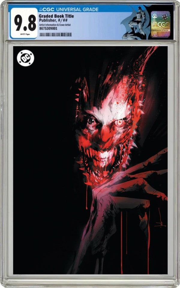 ABSOLUTE BATMAN #15 CGC 9.8 π₯ CVR F INC 1:50 JOCK VIRGIN CARD STOCK VARIANT