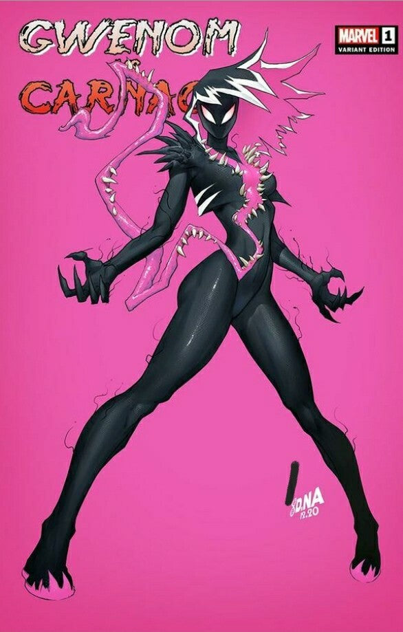 🔥KING IN BLACK GWENOM VS CARNAGE 1 Nakayama SPIDER-MAN VENOM KNULL GHOST crain