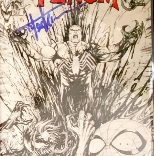 🔥VENOM 6 Vol 3 SIGNED BY TYLER KIRKHAM 3PK VIRGIN 🕸B&W/SKETCH & COLOR VARIANT