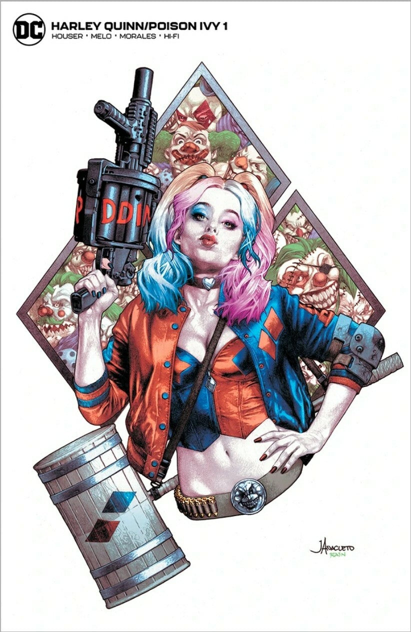 HARLEY QUINN & POISON IVY #2 (OF 6) - JAY ANACLETO MINIMAL - Poison Ivy Variant