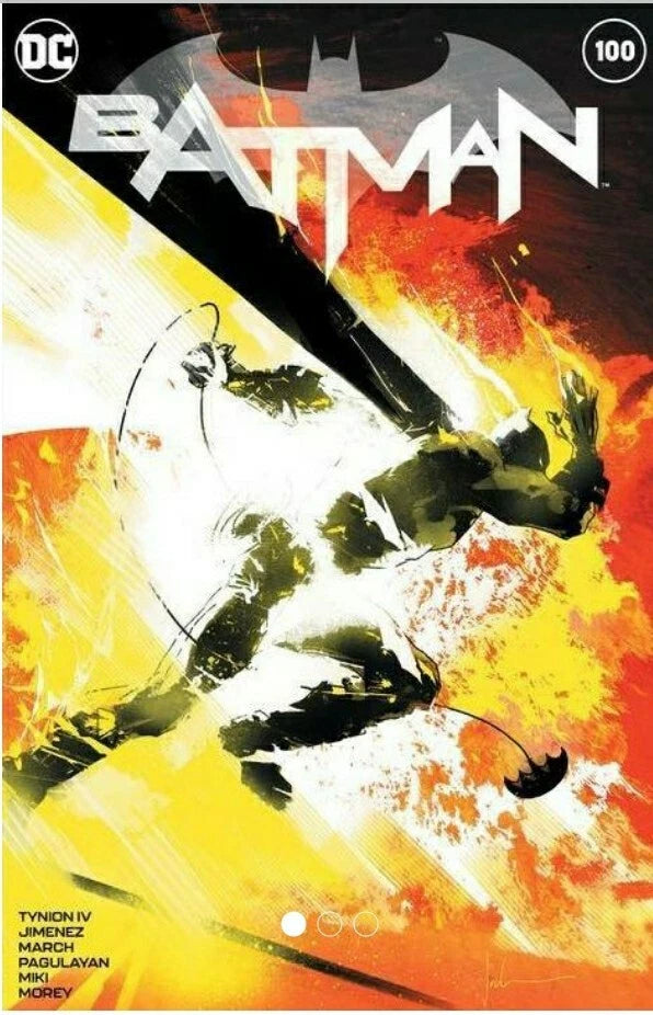 BATMAN 100 NYCC JOCK MCM VIRGIN EXCLUSIVE VARIANT JOKER WAR NM