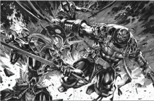 X-MEN #13 & #14 KAEL NGU CONNECTING FULL VIRGIN COLOR - B&W