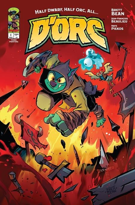 D'ORC #1 🔥 3RD PRINT KEVIN MALLQUI EXCLUSIVE VIRGIN VARIANT LTD 450 - KEY