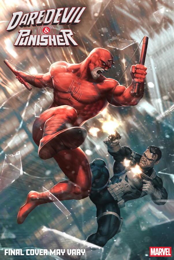 DAREDEVIL/PUNISHER: THE DEVIL'S TRIGGER #1 🔥 1:25 DAN PANOSIAN VIRGIN 2ND PRINT