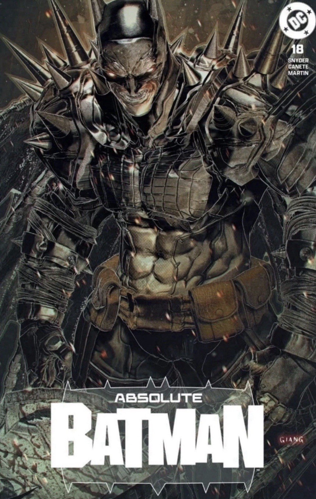 ABSOLUTE BATMAN #18 GIANG VARIANT π₯1ST APP COURT OF OWLS π₯