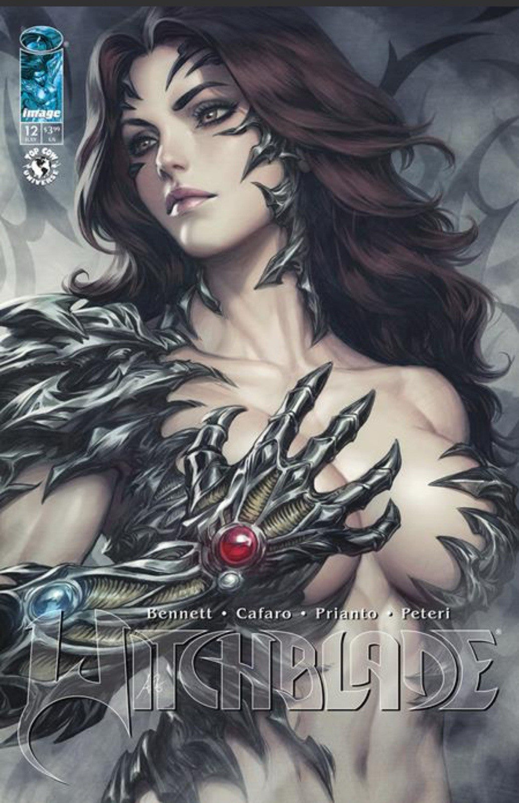 🔥‼️WITCHBLADE #12 (2024) ARTGERM VIRGIN 1:50 VARIANT ‼️🔥 TOPLOADER