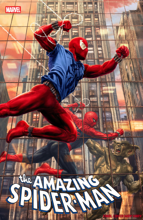 AMAZING SPIDER-MAN #25🔥 1:100 LEE BERMEJO AMAZING VISIONS VIRGIN VARIANT
