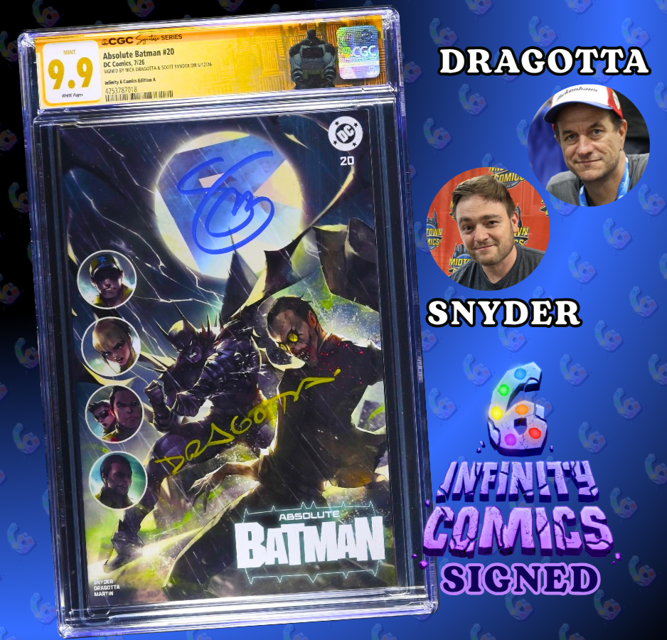 SS CGC 9.9 ‼️ ABSOLUTE BATMAN #20 🔥 TAO EXCLUSIVE TRADE SIGNED SNYDER DRAGOTTA
