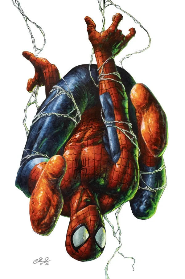 AMAZING SPIDER-MAN #30 🔥 JOHNNY DESJARDINS EXCLUSIVE TRADE VARIANT LTD 400