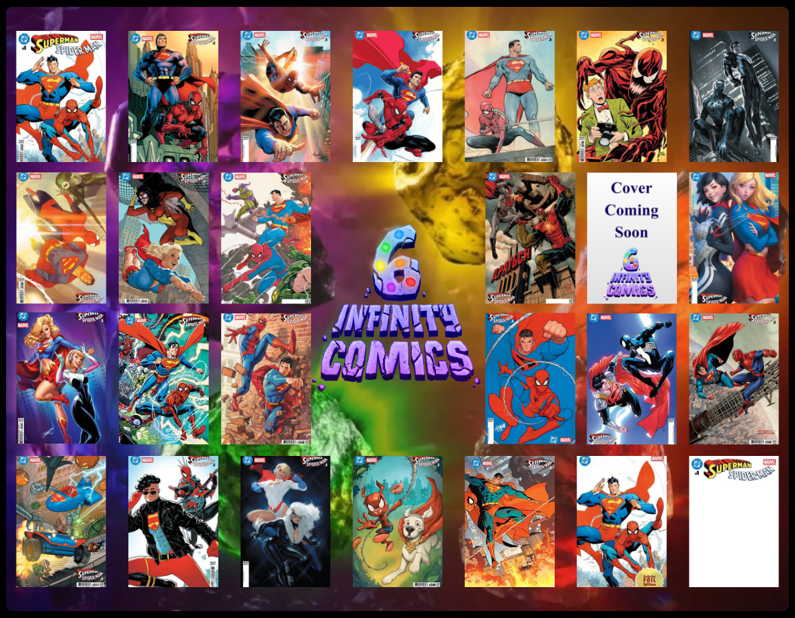 DC / MARVEL: SPIDER-MAN / SUPERMAN #1 π₯ BUNDLE COLLECTION - ALL 26 DC VARIANTS