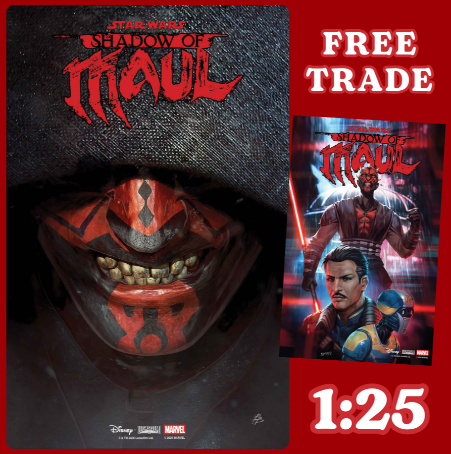 STAR WARS: SHADOW OF MAUL #1 🔥 1:25 BJORN BARENDS VARIANT