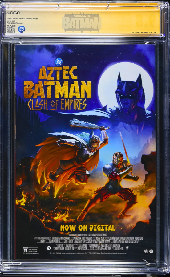 ABSOLUTE BATMAN 2025 ANNUAL 1 CGC 9.8 🔥 1ST PRINT B&W SIGNED DRAGOTTA SNYDER